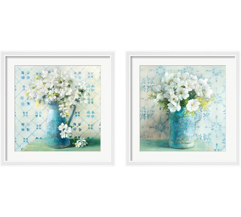 May Blossoms 2 Piece Framed Art Print Set by Danhui Nai