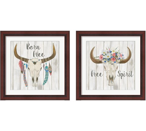 Bohemian Rising 2 Piece Framed Art Print Set by Emily Adams