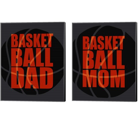 Basketball Dad 2 Piece Canvas Print Set by Sports Mania