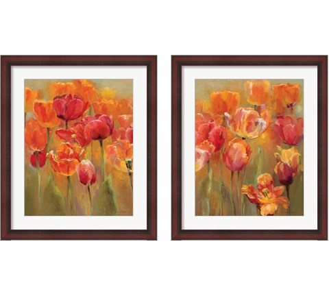 Tulips in the Midst 2 Piece Framed Art Print Set by Marilyn Hageman