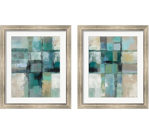 Island Hues 2 Piece Framed Art Print Set by Silvia Vassileva