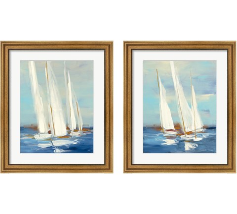 Summer Regatta 2 Piece Framed Art Print Set by Julia Purinton