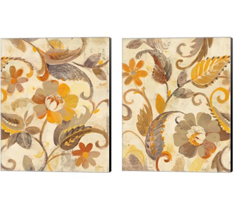 Autumn Garden 2 Piece Canvas Print Set by Albena Hristova