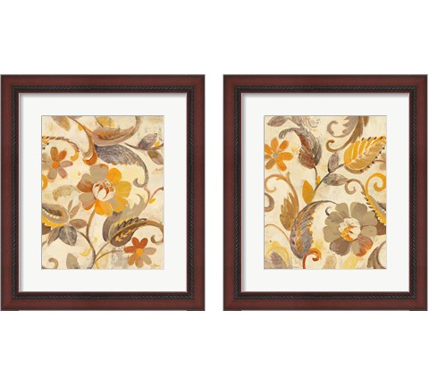 Autumn Garden 2 Piece Framed Art Print Set by Albena Hristova