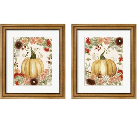 Red Autumn 2 Piece Framed Art Print Set by Grace Popp