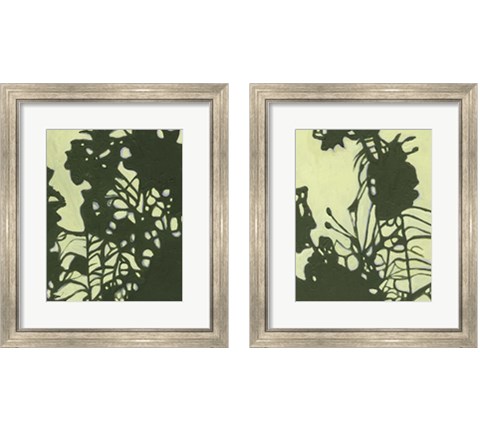 Exotic Silhouette 2 Piece Framed Art Print Set by Jodi Fuchs