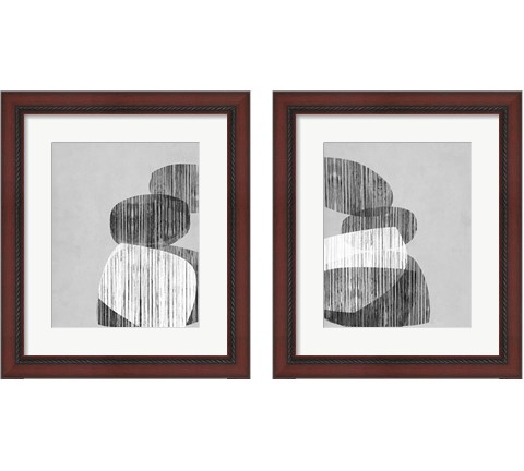 Unseated  2 Piece Framed Art Print Set by Jennifer Goldberger