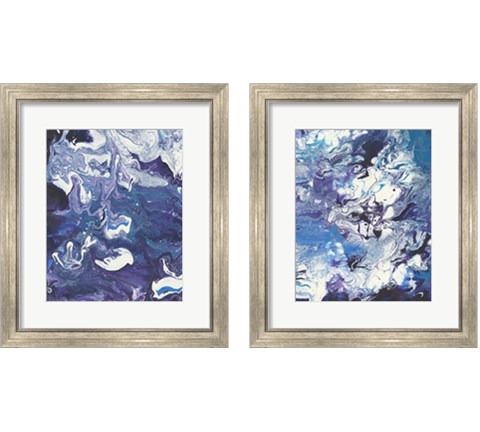 Meandering Mulberry 2 Piece Framed Art Print Set by Regina Moore