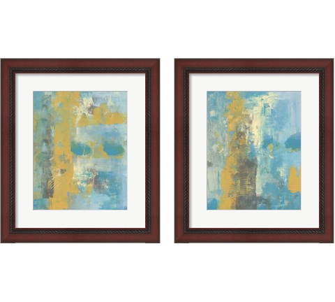 Caribbean Sea 2 Piece Framed Art Print Set by Regina Moore