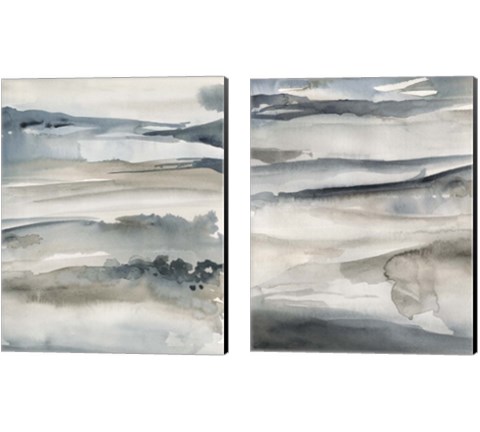 Foggy Horizon 2 Piece Canvas Print Set by Jennifer Parker