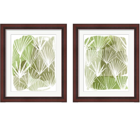 Patch Palms 2 Piece Framed Art Print Set by Grace Popp