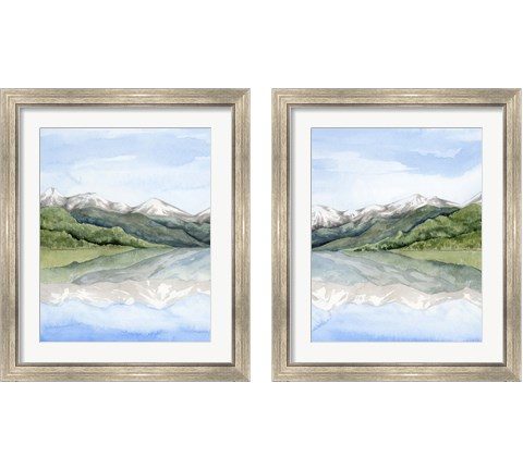 Mirror Lake 2 Piece Framed Art Print Set by Grace Popp