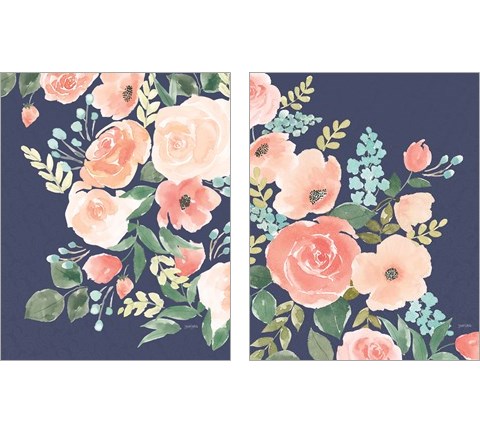 Blooming Delight 2 Piece Art Print Set by Jenaya Jackson