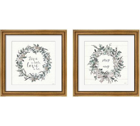 Modern Farmhouse 2 Piece Framed Art Print Set by Anne Tavoletti