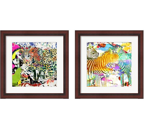 Camouflage  2 Piece Framed Art Print Set by Eric Chestier