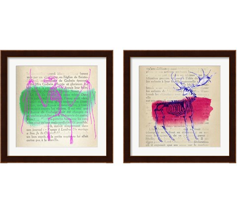 Memories of the Wild 2 Piece Framed Art Print Set by Stef Lamanche