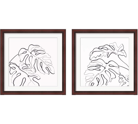 Infinity of Simple 2 Piece Framed Art Print Set by Eva Watts