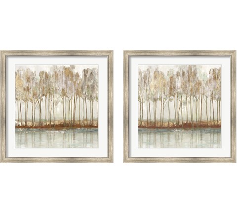 Lynn Peak  2 Piece Framed Art Print Set by Allison Pearce