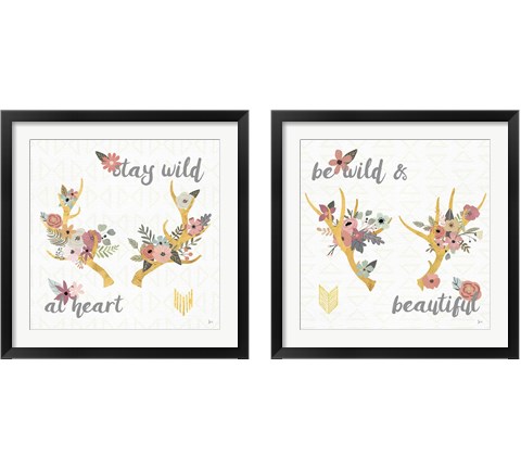 Boho Beauty 2 Piece Framed Art Print Set by Jess Aiken