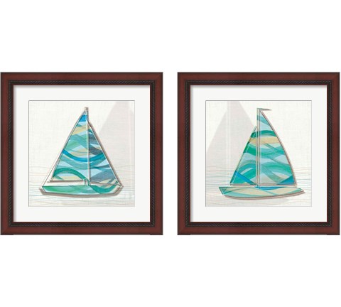 Smooth Sailing 2 Piece Framed Art Print Set by Tandi Venter