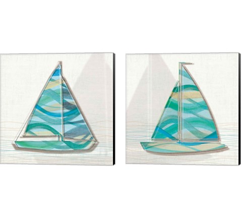 Smooth Sailing 2 Piece Canvas Print Set by Tandi Venter