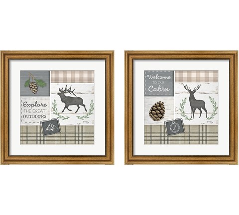 Explore the Great Outdoors 2 Piece Framed Art Print Set by Jennifer Pugh