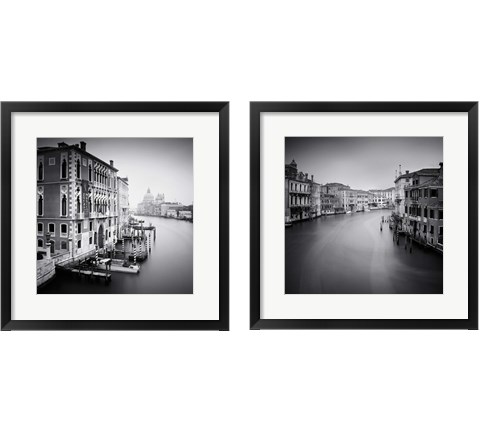 Canal Grande 2 Piece Framed Art Print Set by Nina Papiorek