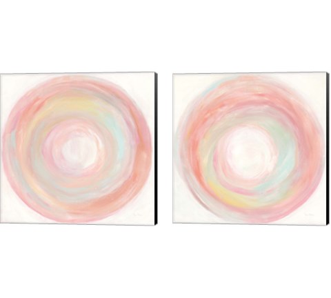 Tropical Swirl 2 Piece Canvas Print Set by Piper Rhue
