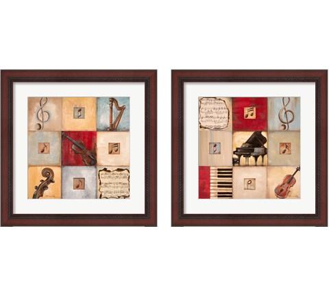 Feel the Music 2 Piece Framed Art Print Set by Hakimipour - Ritter