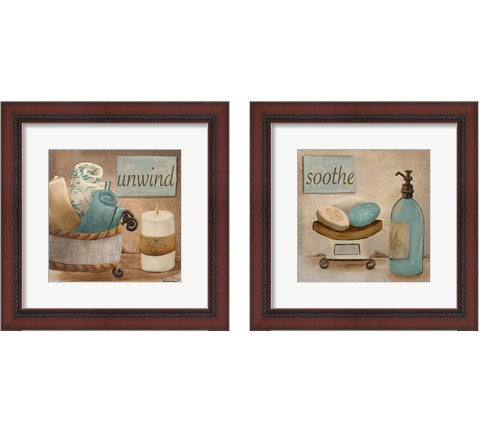 Soothe & Unwind 2 Piece Framed Art Print Set by Hakimipour - Ritter