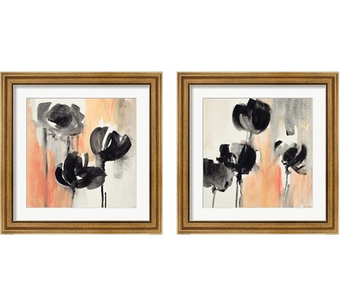 Blushing Tulips 2 Piece Framed Art Print Set by Lanie Loreth