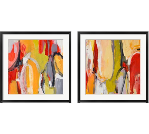 City Symphony 2 Piece Framed Art Print Set by Lanie Loreth