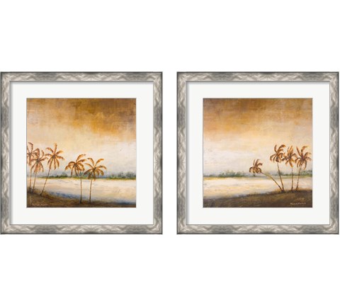 Coastal Romance 2 Piece Framed Art Print Set by Michael Marcon