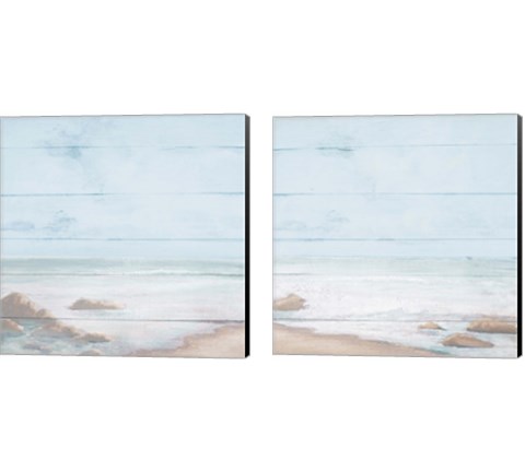 Atlantic Coast 2 Piece Canvas Print Set by Michael Marcon