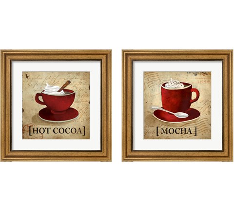 Hot Cocoa 2 Piece Framed Art Print Set by Elizabeth Medley