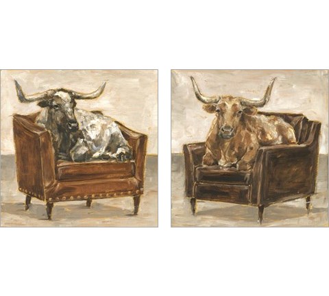 Refined Comfort 2 Piece Art Print Set by Ethan Harper