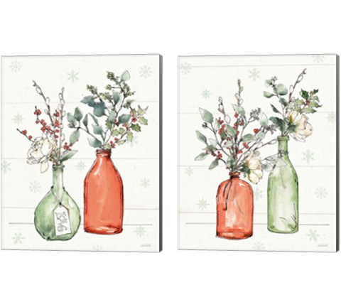 Modern Farmhouse 2 Piece Canvas Print Set by Anne Tavoletti