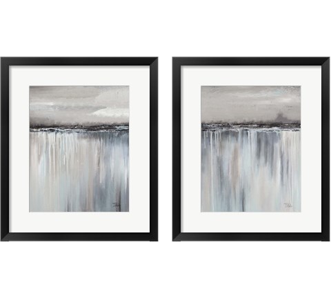 Muted Paysage 2 Piece Framed Art Print Set by Patricia Pinto