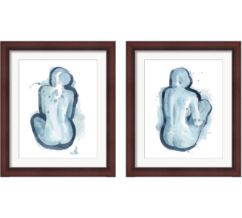 Serena  2 Piece Framed Art Print Set by Grace Popp