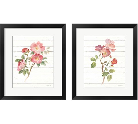 Sprigs of Summer 2 Piece Framed Art Print Set by Danhui Nai