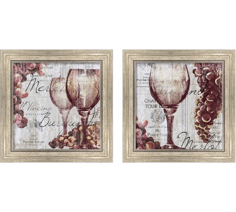 Shades of Red 2 Piece Framed Art Print Set by Tandi Venter