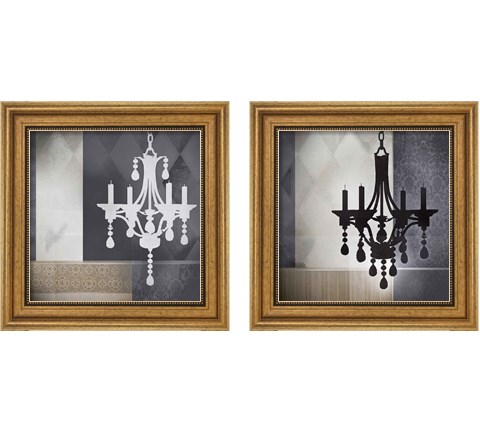 Crystal Light 2 Piece Framed Art Print Set by Noah