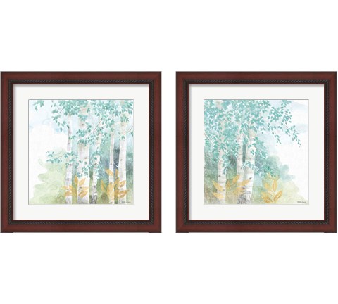 Natures Leaves 2 Piece Framed Art Print Set by Beth Grove