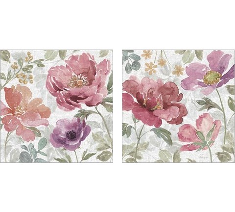 Springtime Bloom 2 Piece Art Print Set by Beth Grove