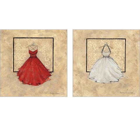 Take Me Dancing 2 Piece Art Print Set by Andrea Stajan-ferkul