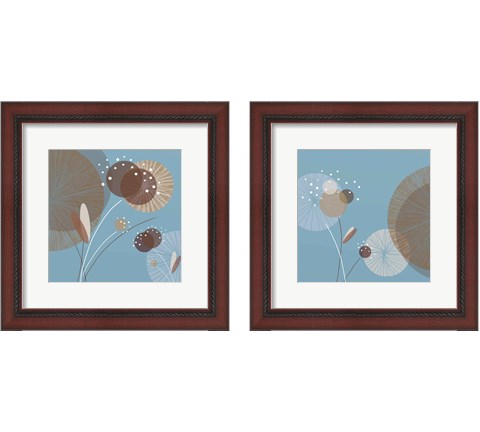 Blue Breeze 2 Piece Framed Art Print Set by Christina Mitchell