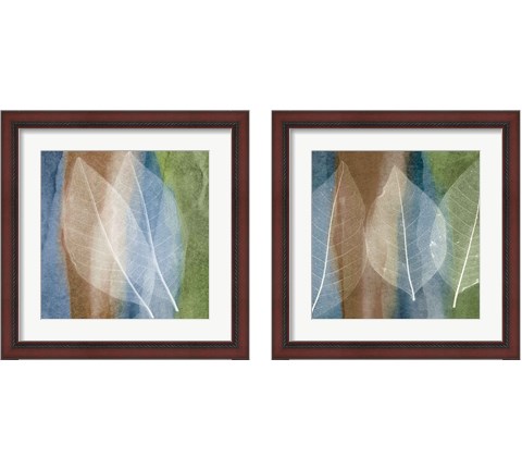 Leaf Structure 2 Piece Framed Art Print Set by John Rehner