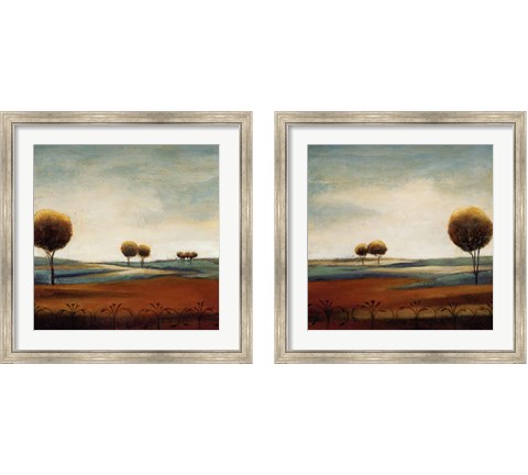 Tranquil Plains 2 Piece Framed Art Print Set by Ursula Salemink-Roos