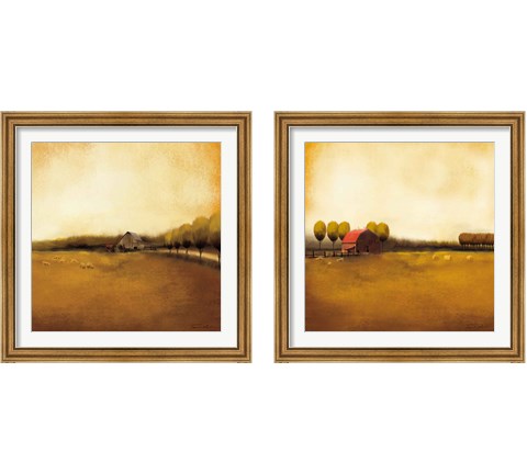 Rural Landscape 2 Piece Framed Art Print Set by Tandi Venter