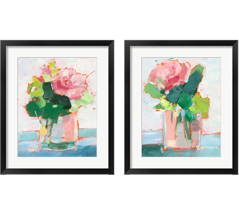 Cut Flowers 2 Piece Framed Art Print Set by Ethan Harper